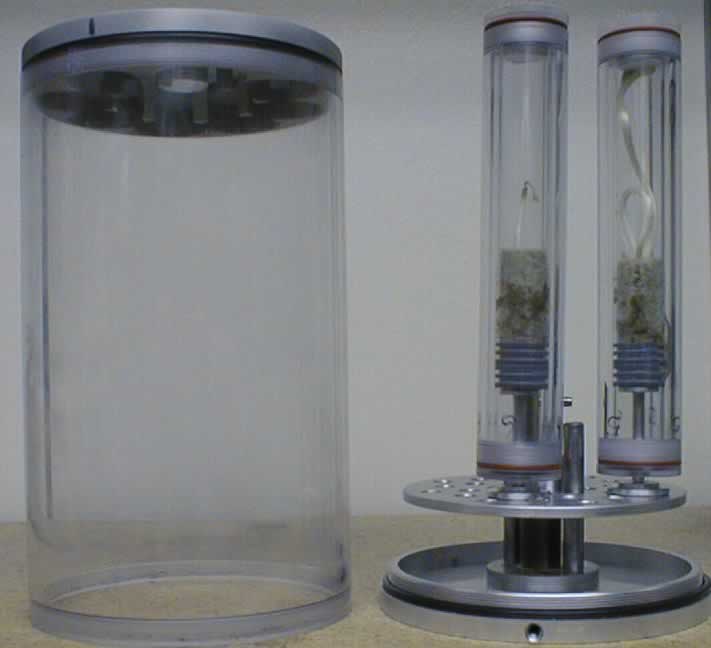 ODC test fixture for MIR and NASA"s space shuttle