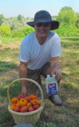 M. Saunders, owner Maple Heights Organic Farm Boulder,Co