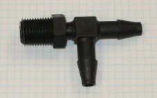 Right Angle Barb Adapter 1/8