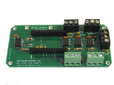 Arduino Data logger board for leaf sensors